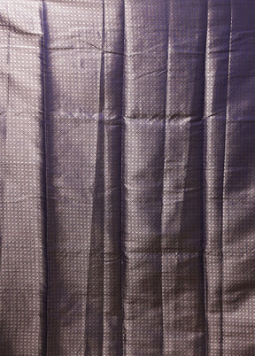 Blue Cotton Saree With Blouse Piece