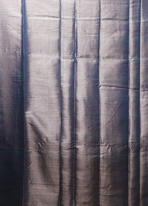 Blue Cotton Saree With Blouse Piece