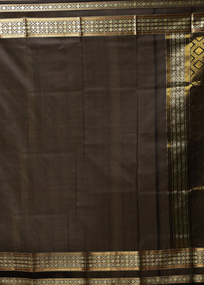Purple Handloom Bomkai Pure Silk Saree With Blouse Piece