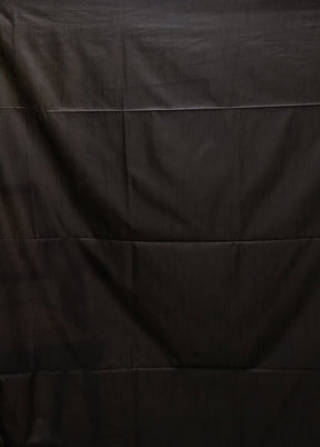 Black Dupion Silk Saree With Blouse Piece