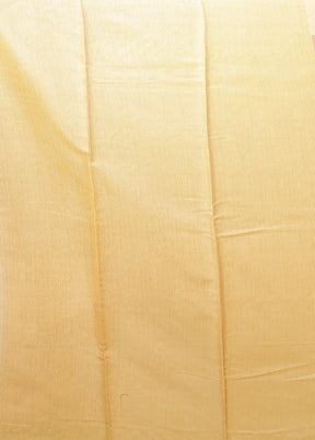Multicolor Tussar Silk Saree With Blouse Piece