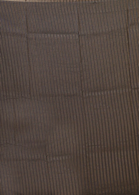 Blue Tussar Silk Saree With Blouse Piece