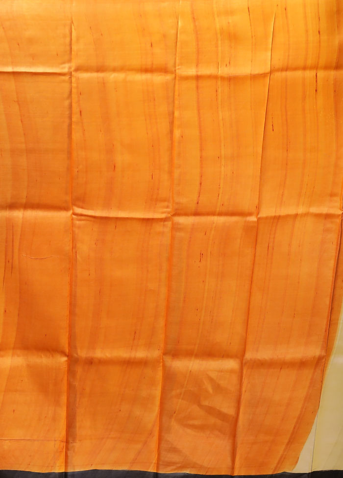 Multicolor Printed Pure Silk Saree Without Blouse Piece