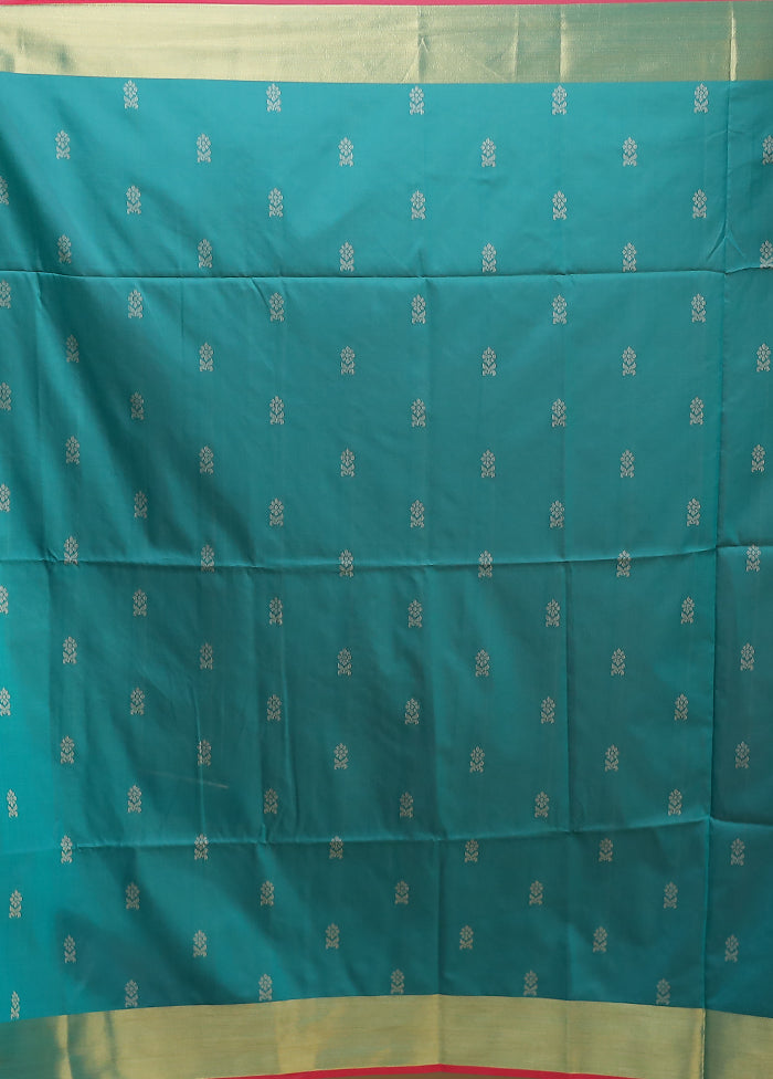 Multicolor Kalakethra Saree With Blouse Piece
