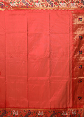 Blue Kanjivaram Silk Saree With Blouse Piece