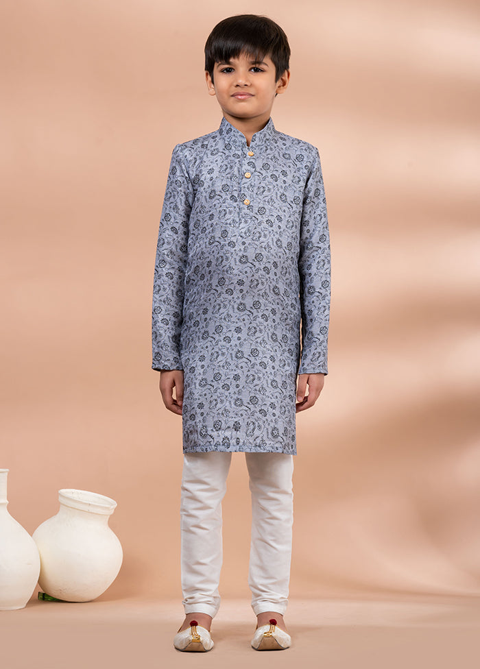 Multicolor Cotton Kurta & Pajama Set