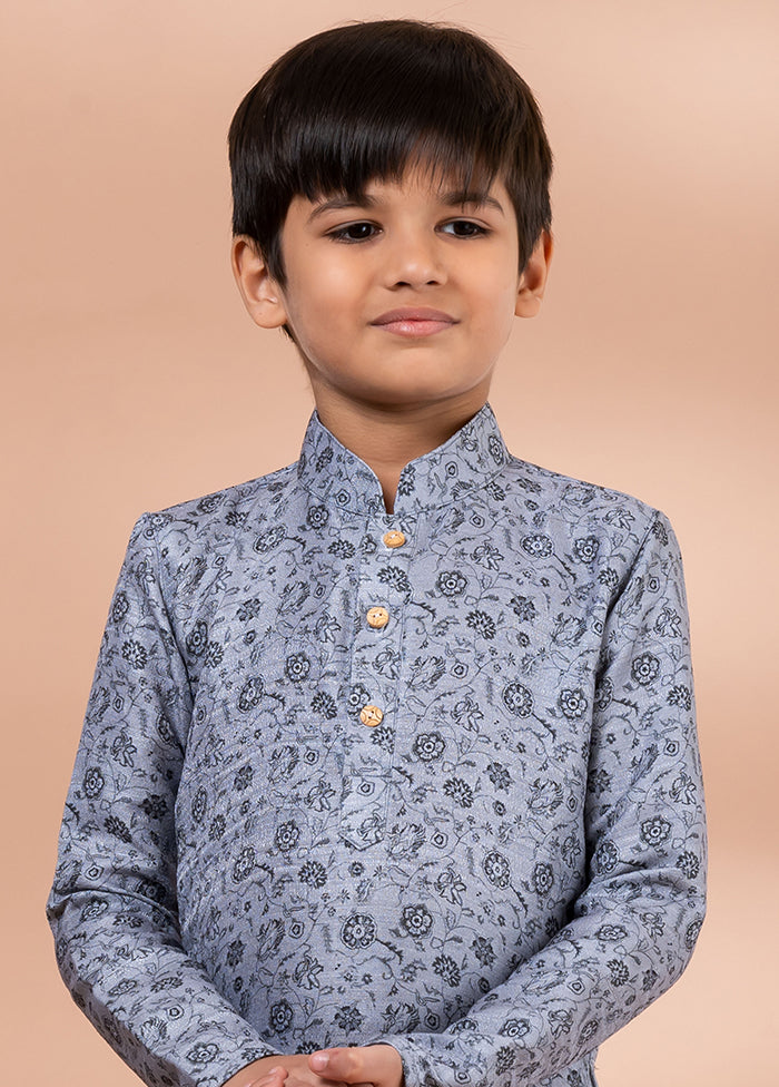 Multicolor Cotton Kurta & Pajama Set