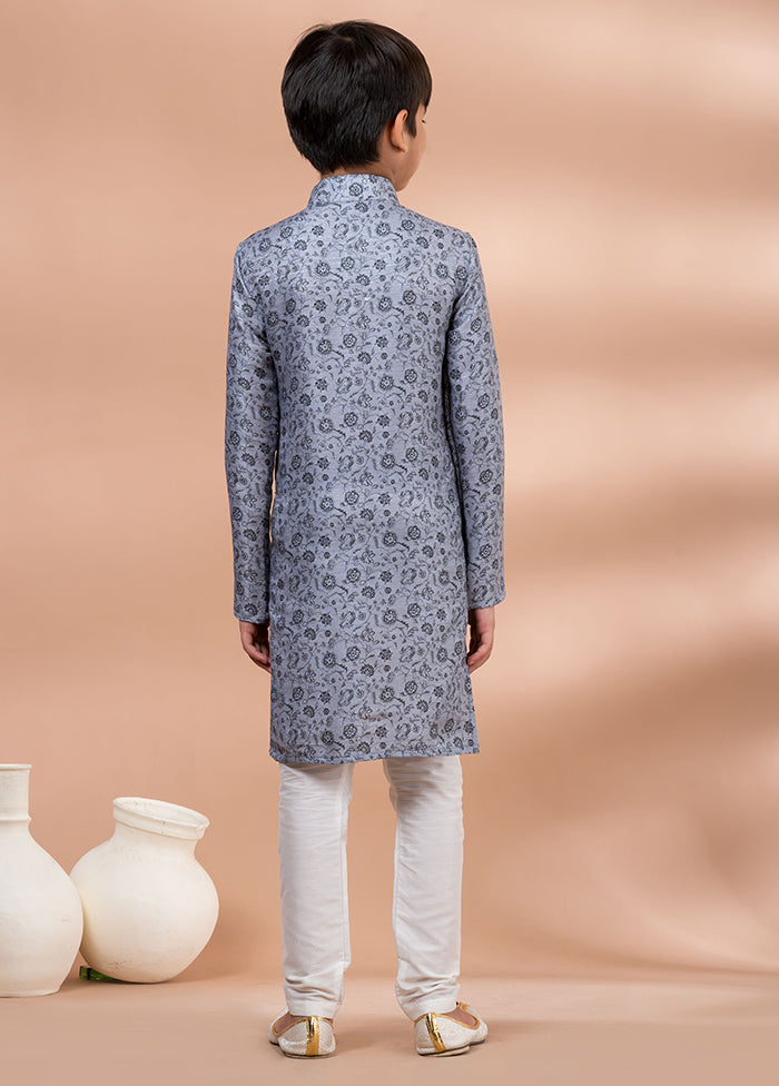 Multicolor Cotton Kurta & Pajama Set