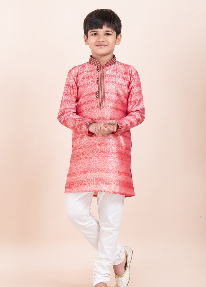 Multicolor Cotton Kurta & Pajama Set