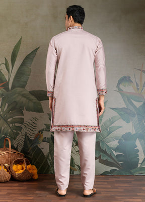 Pink Viscose Kurta