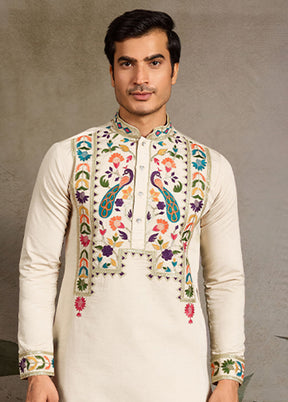 Brown Viscose Kurta