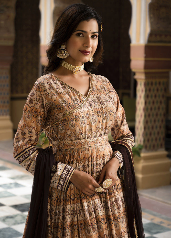 brown indian dress Brown Color Indian Pre Wedding Attires for Men and Women