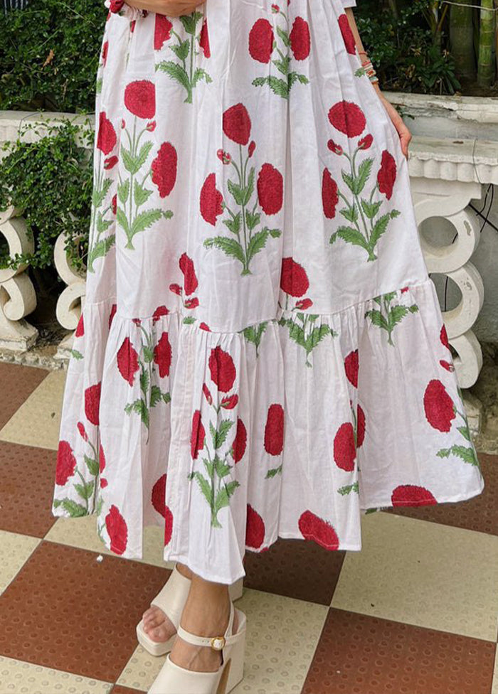 White Readymade Rayon Kurti