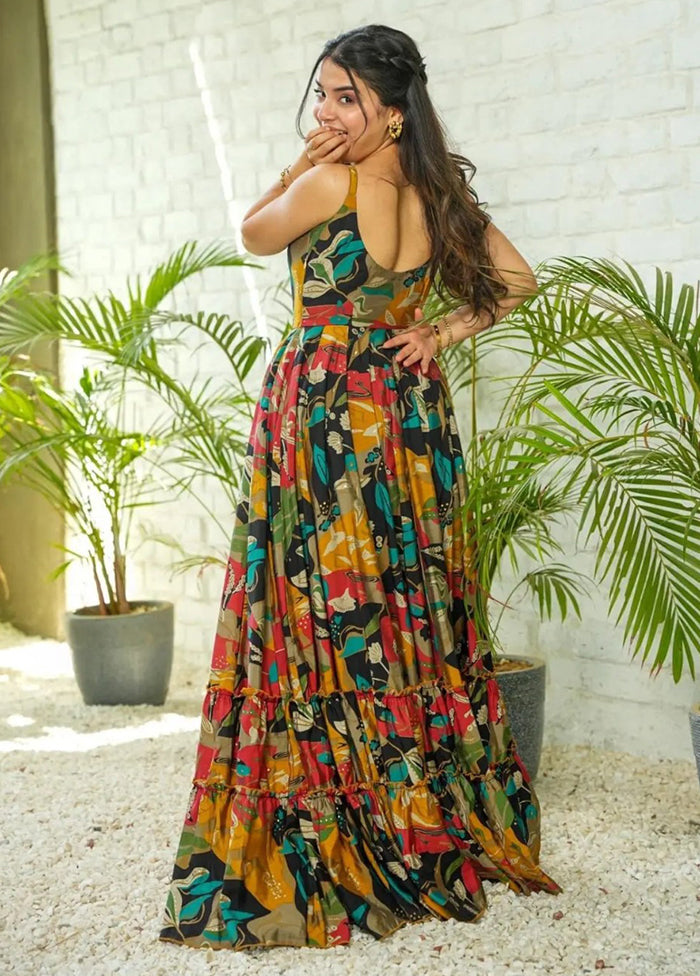 Multicolor Readymade Rayon Kurti