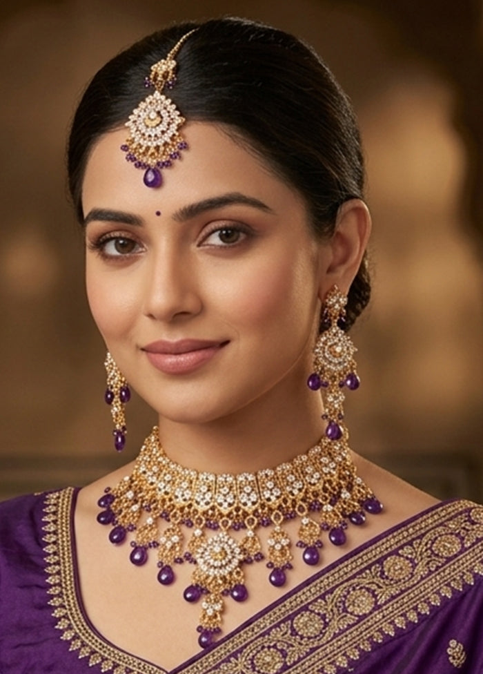 Multicolor Alloy Jewellery Set