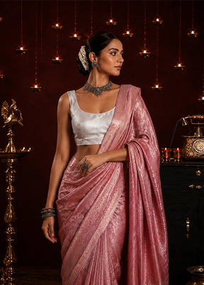 Silver Round Neck Designer Blouse