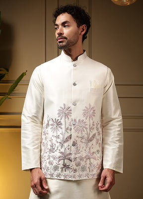 Pink Silk Kurta & Pajama Set