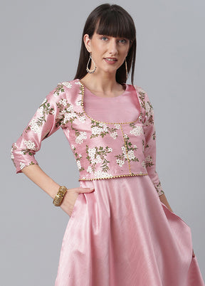 Pink Readymade Printed Kurti VDKSH21503237 - Indian Silk House Agencies