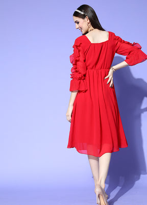 Multicolor Readymade Silk Indian Dress - Indian Silk House Agencies