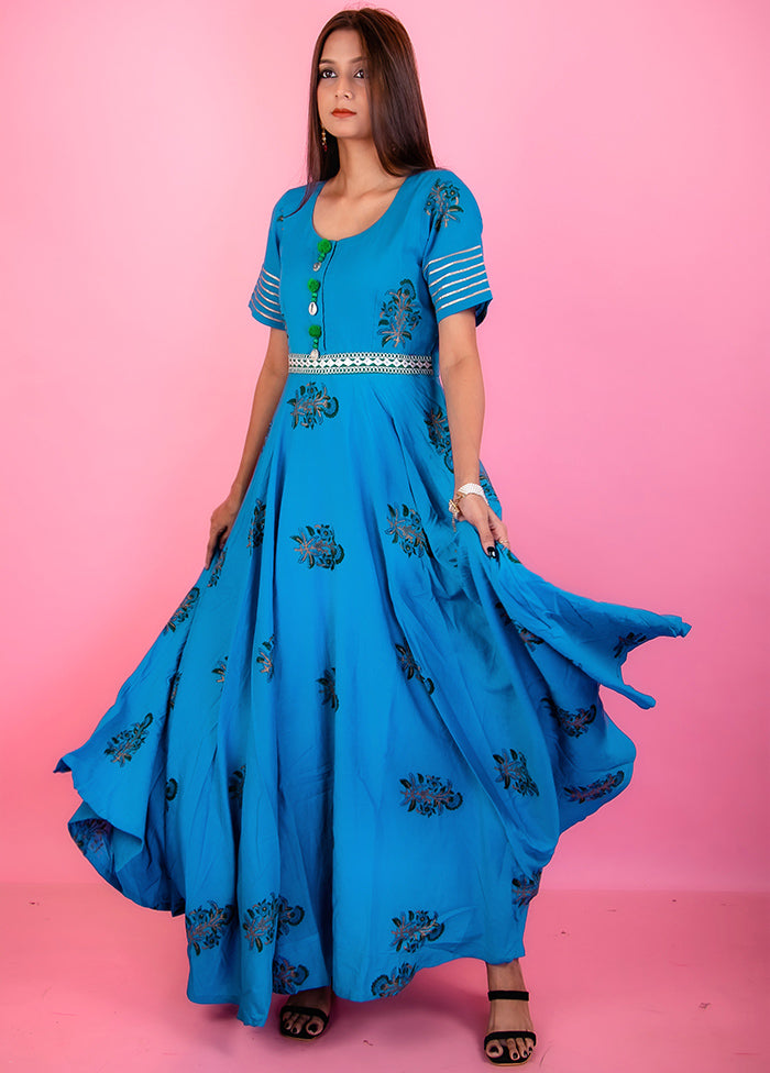 Red Readymade Cotton Indian Dress - Indian Silk House Agencies
