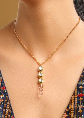 White Brass Necklace