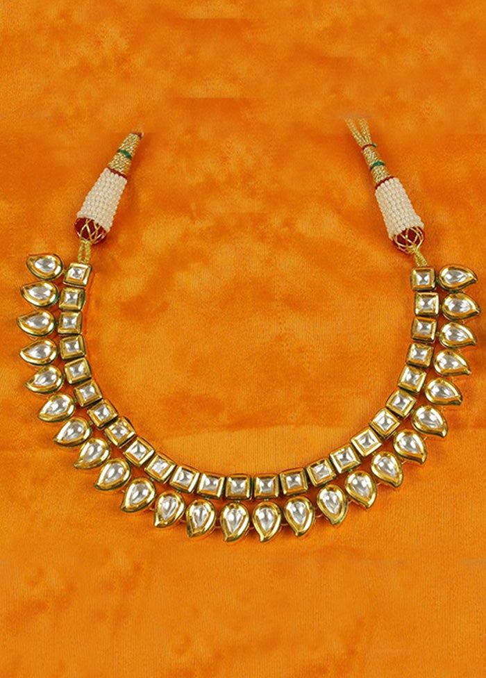 Golden Alloy Jewellery Set