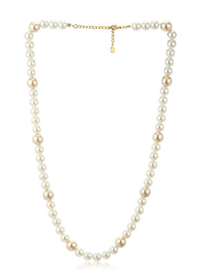 Estelle One Line Pearl Necklace - Indian Silk House Agencies