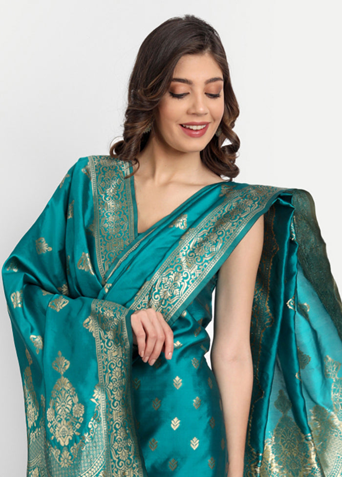 3 Pc Rama Readymade Cotton Dupatta Suit Set